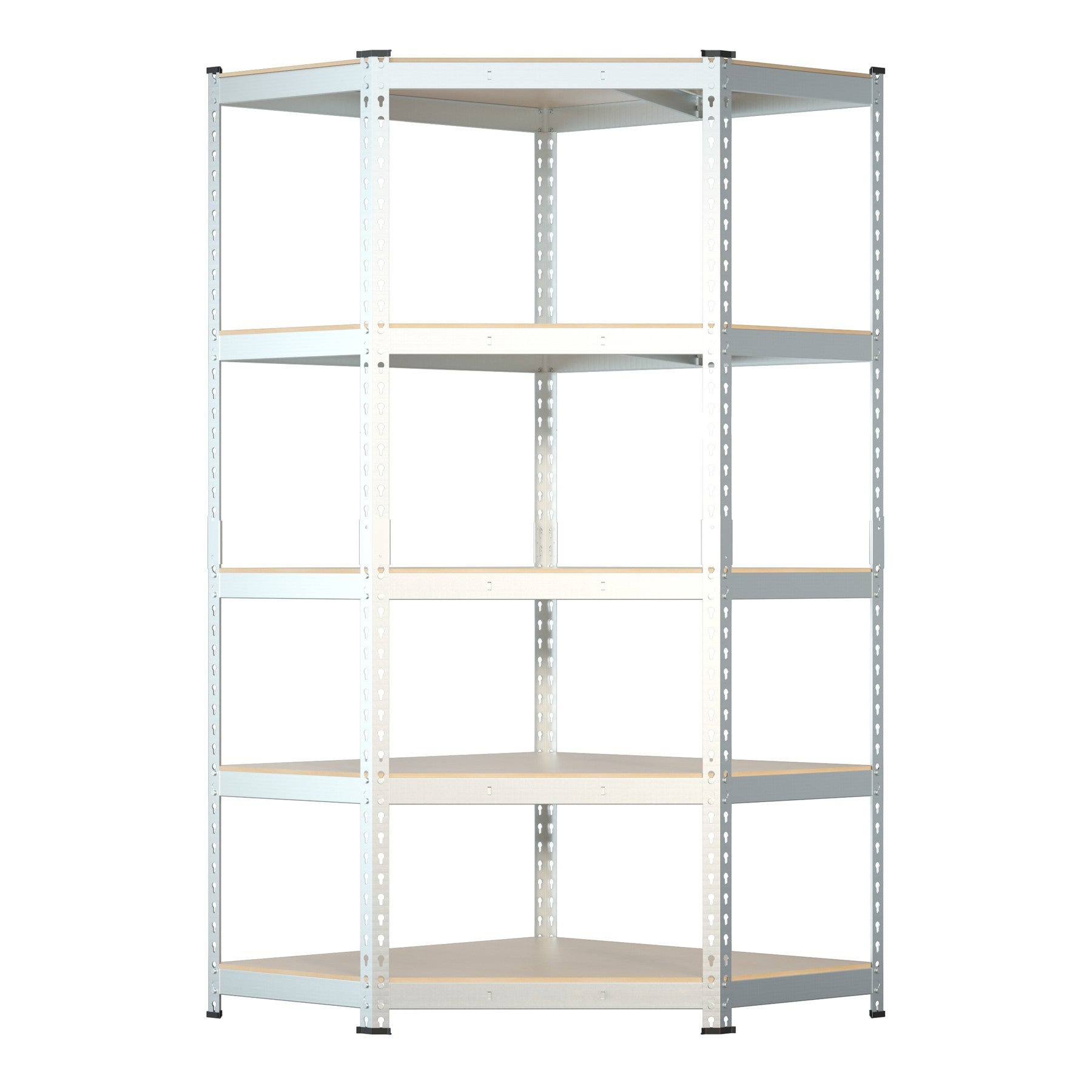 Hilka 175kg 5 Tier Corner Boltless Shelving SHGC8175