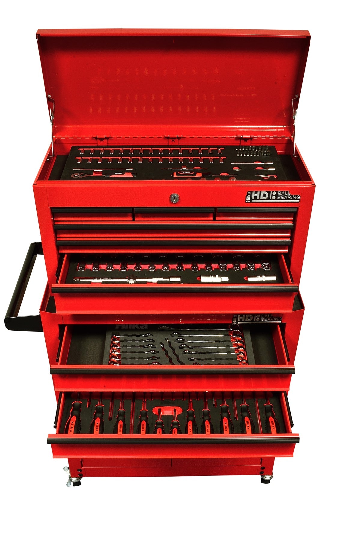 Hilka 152 pce EVA Kit in 8 Drawer Chest & Trolley TKE152