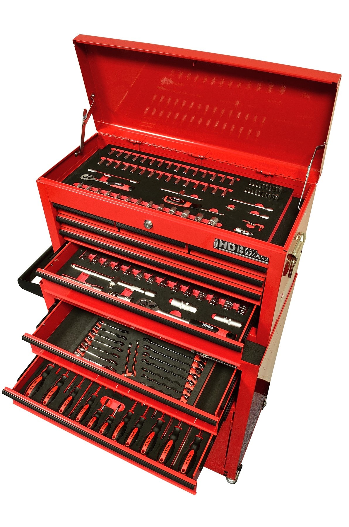 Hilka 152 pce EVA Kit in 8 Drawer Chest & Trolley TKE152