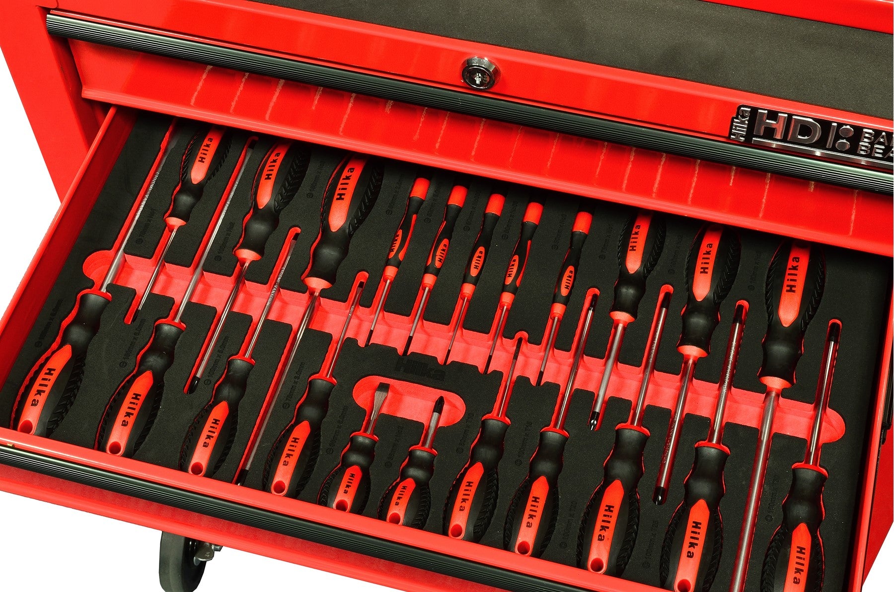Hilka 153 pce EVA Kit in 8 Drawer Trolley TKE153