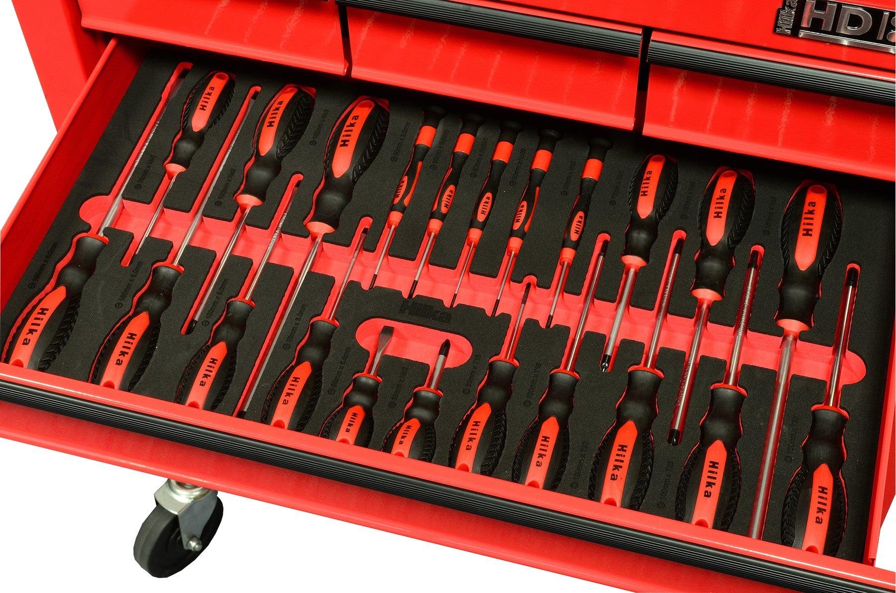 Hilka 185 pce EVA Kit in 8 Drawer Trolley TKE185