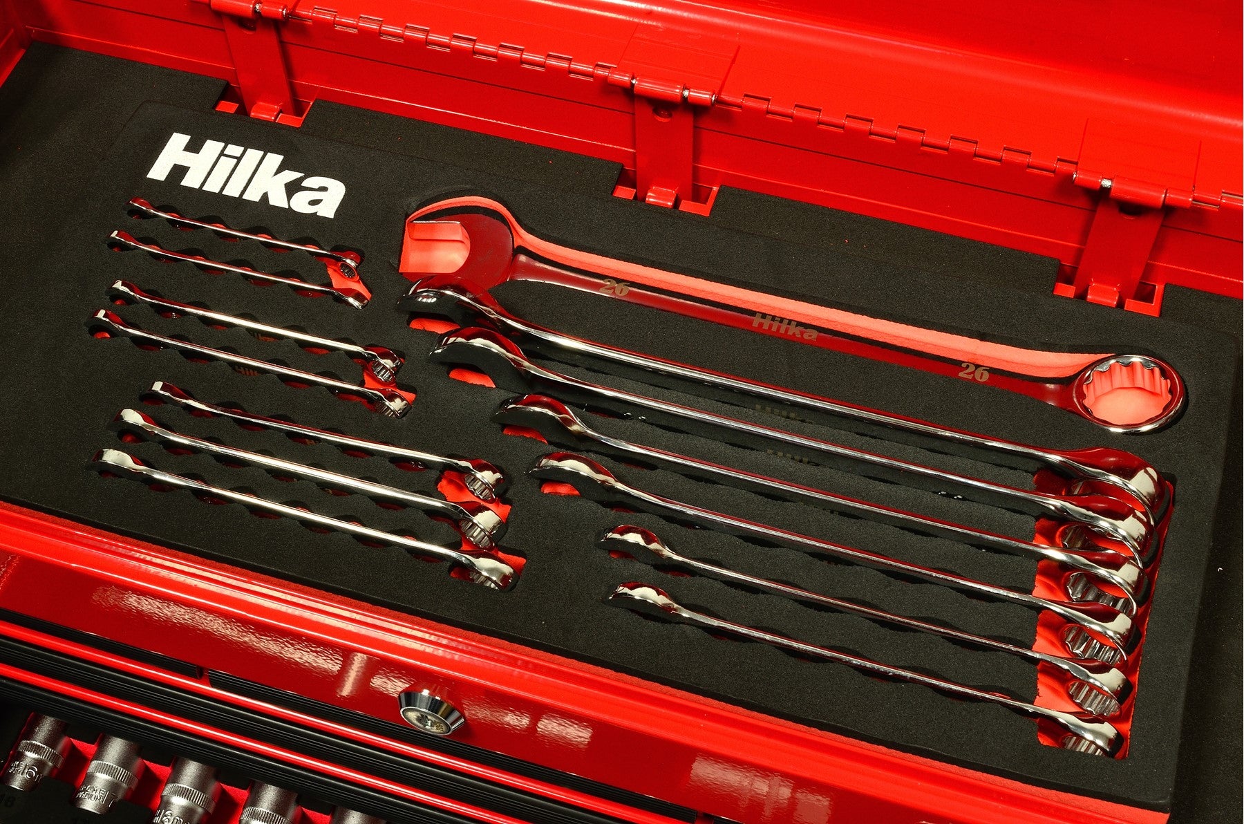 Hilka 47 pce EVA Kit in 6 Drawer Chest TKE47