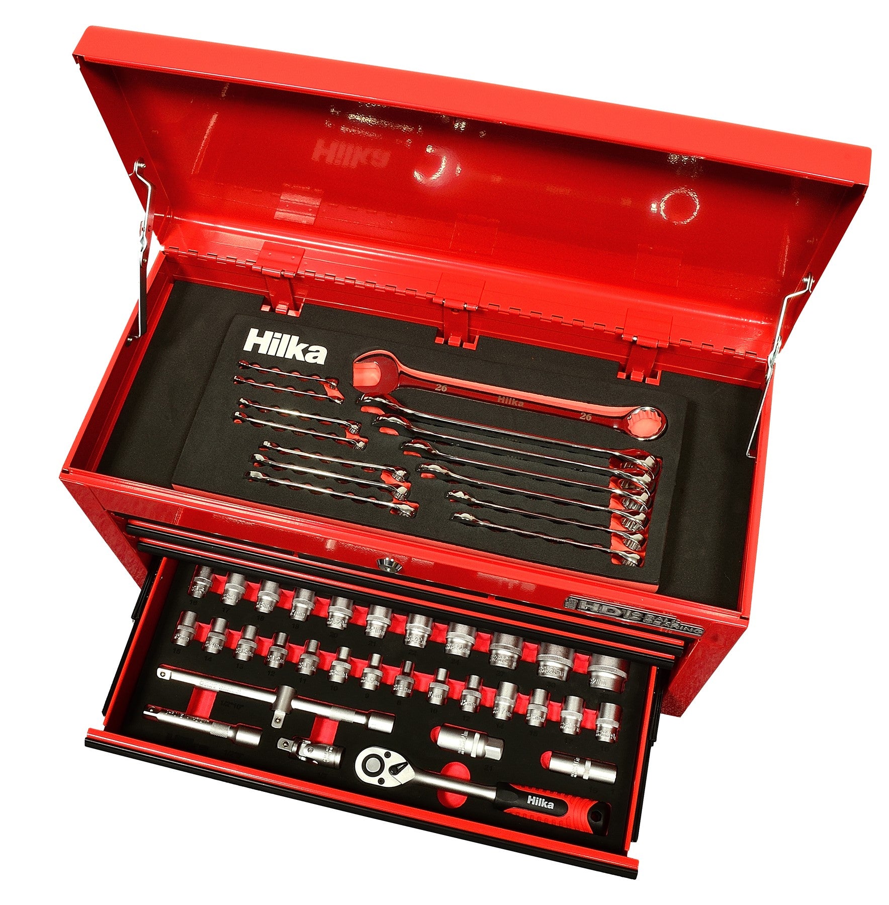 Hilka 47 pce EVA Kit in 6 Drawer Chest TKE47