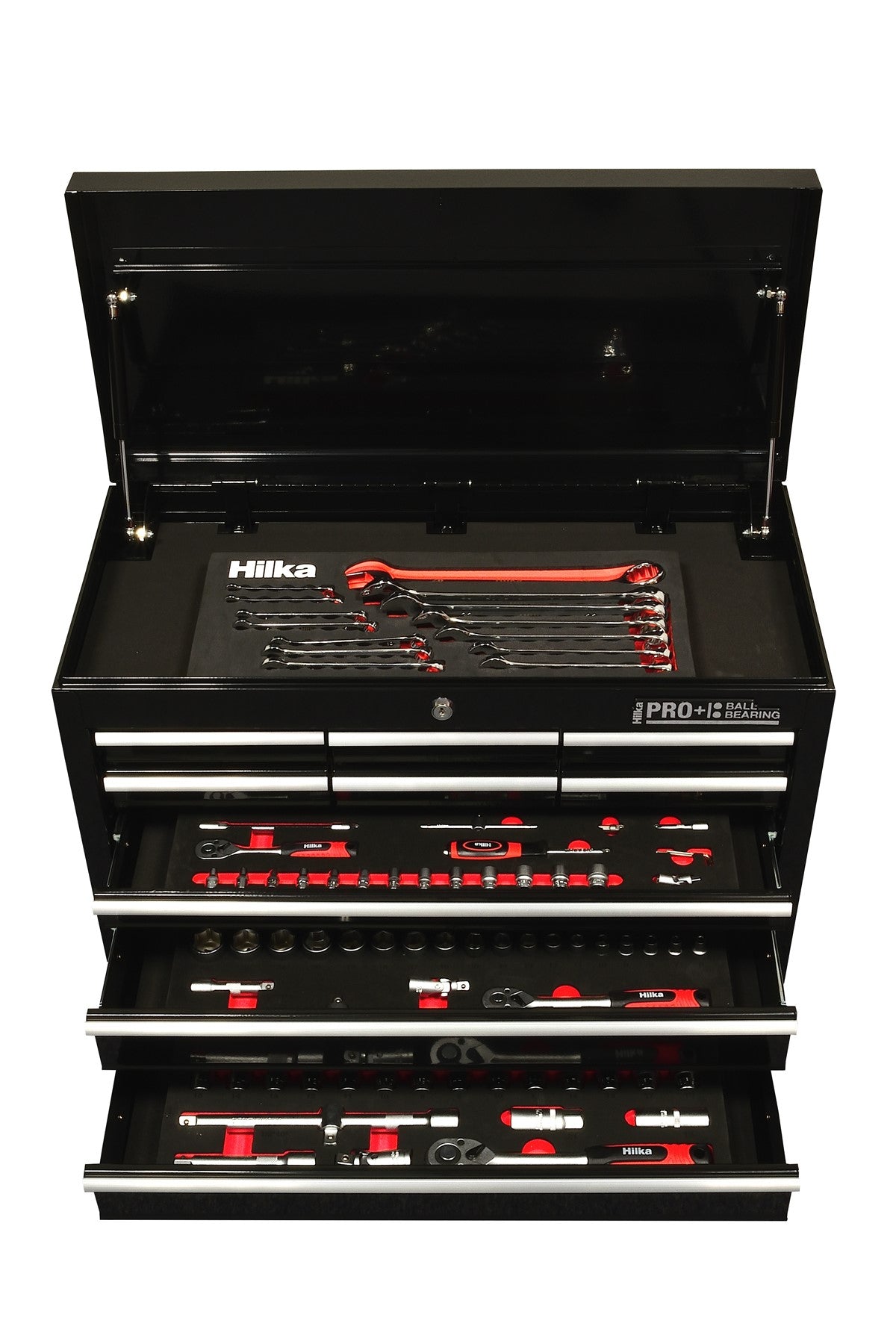Hilka 156 pce EVA Kit in HD Pro+ 9 Drawer Chest TKHDP156