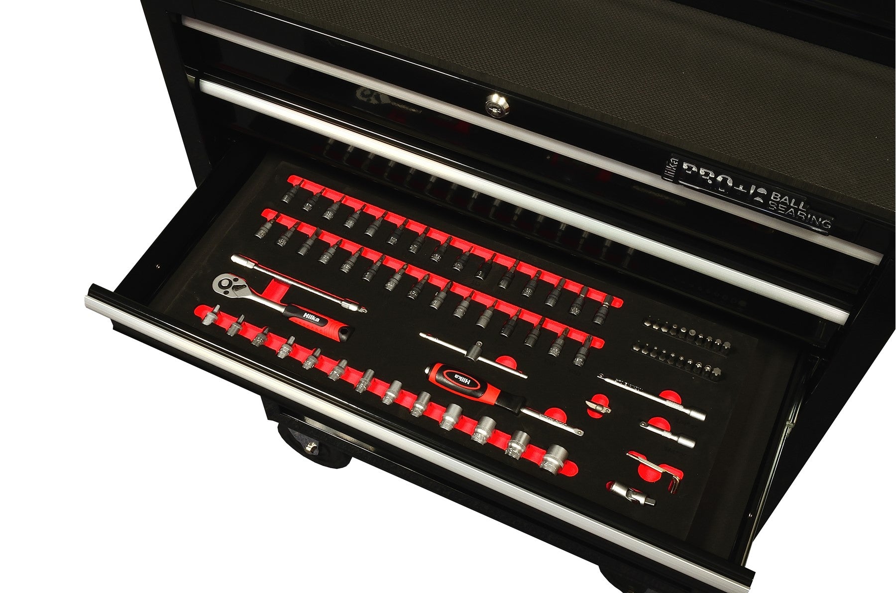 Hilka 186 pce EVA Kit in HD Pro+ 15 Drawer Chest & Trolley TKHDP186