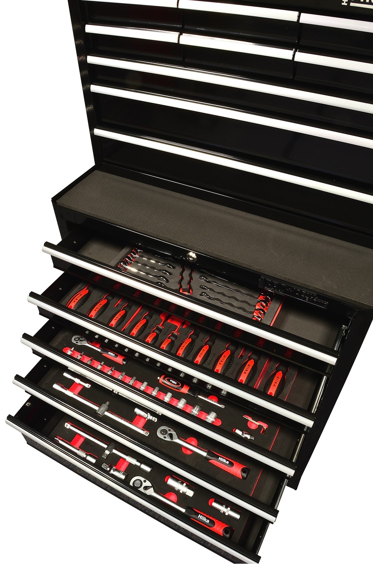 Hilka 186 pce EVA Kit in HD Pro+ 15 Drawer Chest & Trolley TKHDP186