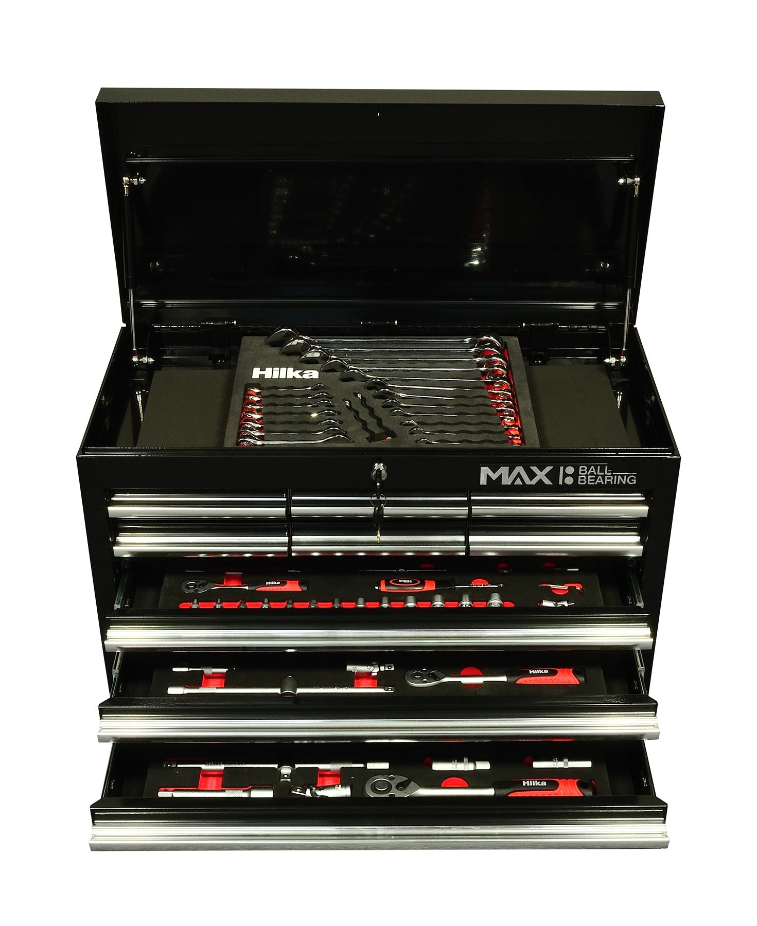 Hilka 163 pce EVA Kit in Professional 9 Drawer Chest TKPE163