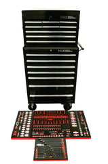 Hilka 186 pce EVA Kit in Pro 16 Drawer Chest & Trolley TKPE186