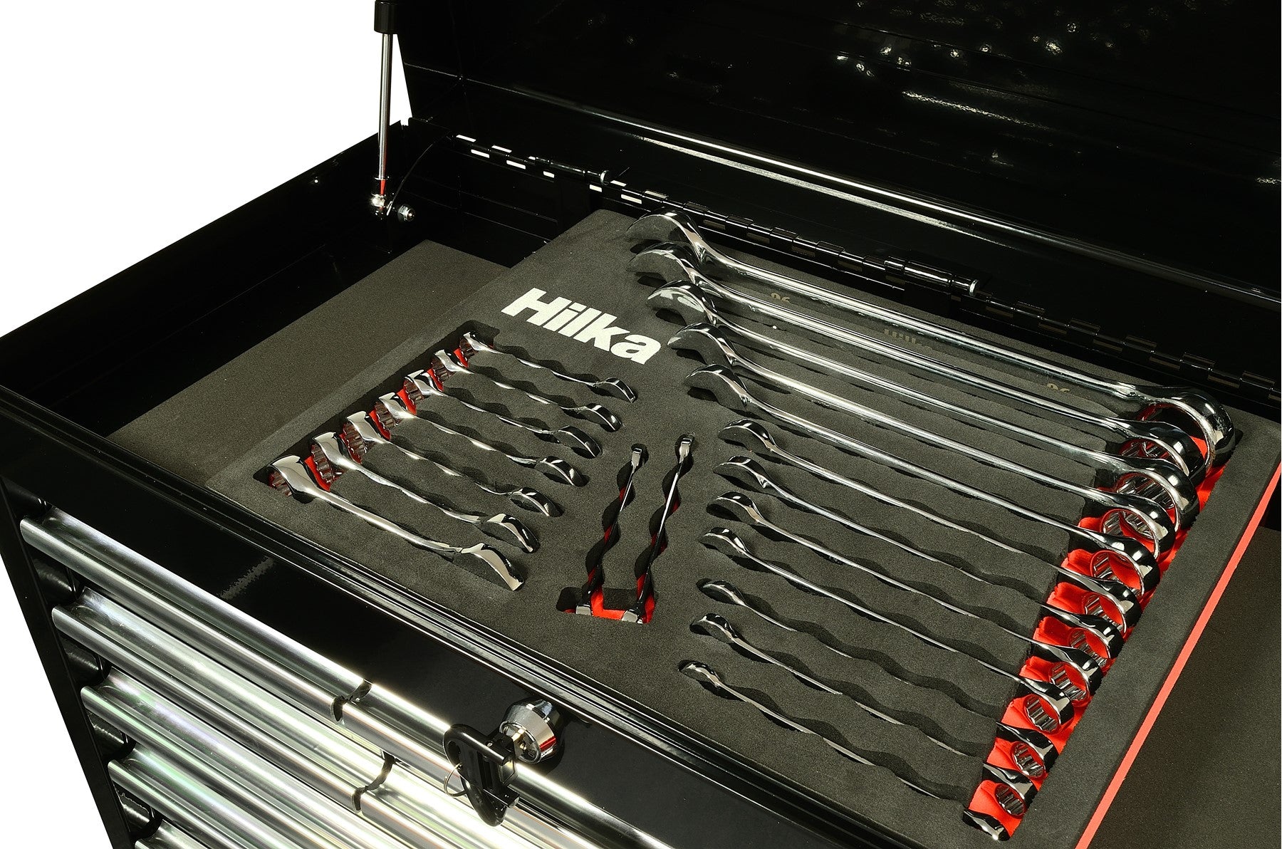 Hilka 186 pce EVA Kit in Pro 16 Drawer Chest & Trolley TKPE186